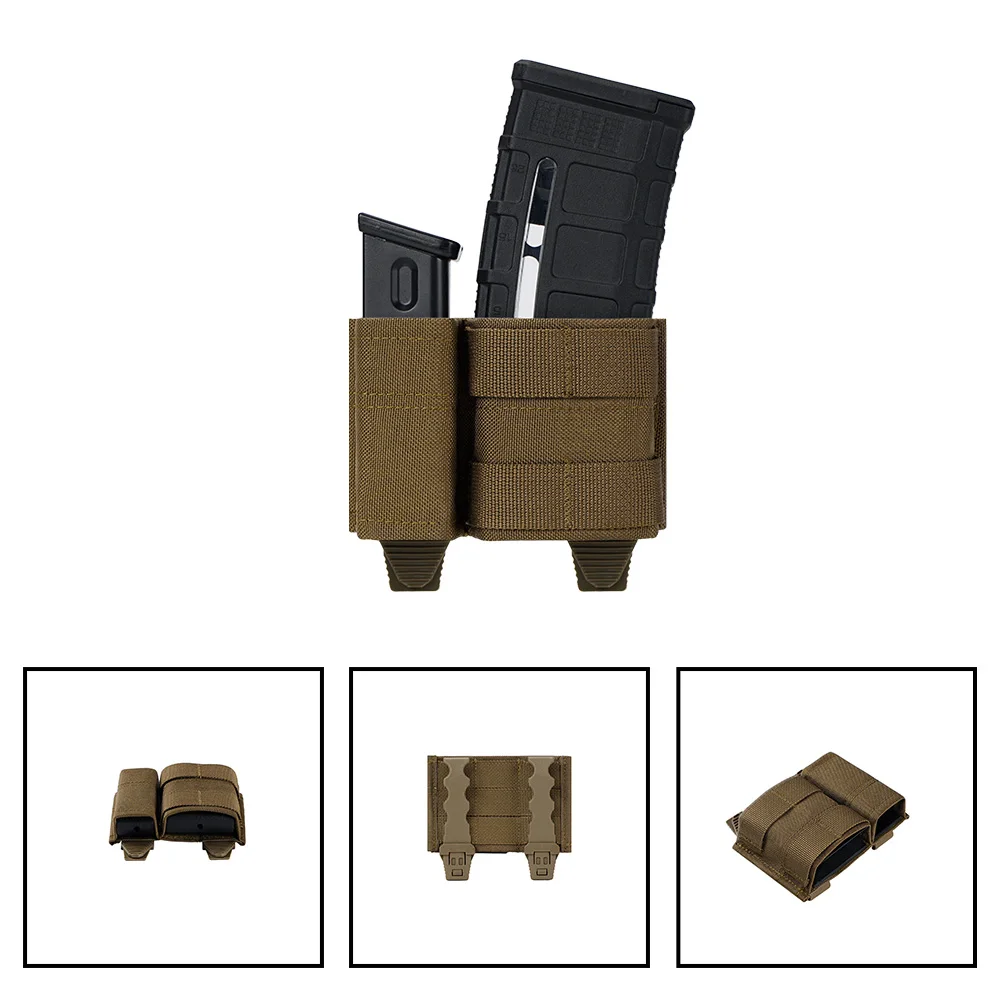 OPHIDIAN Outdoor hunting magazine pouch with MOLLE attachment system, FAST5.56+ double 9MM magazine pouch
OPHIDIAN Outdoor hunting magazine pouch with MOLLE attachment system, FAST5.56+ double 9MM magazine pouch