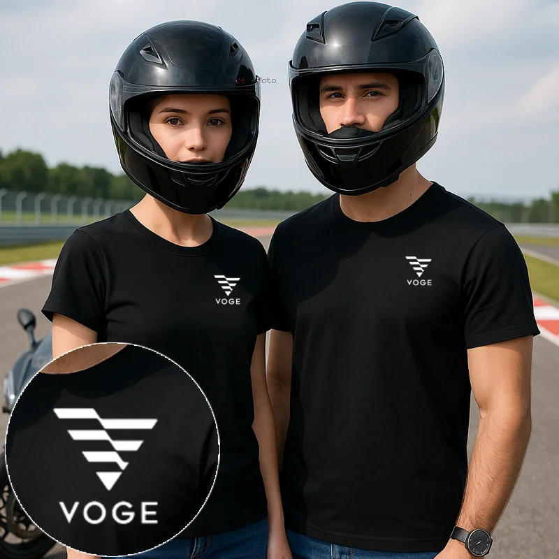 Voge Logo Motorcycles T Shirts Fashion Men Summer Short Sleeve Cotton Bultaco Man Tshirt For Loncin Voge 200AC 300AC 300R 500DS
Voge Logo Motorcycles T Shirts Fashion Men Summer Short Sleeve Cotton Bultaco Man Tshirt For Loncin Voge 200AC 300AC 300R 500DS