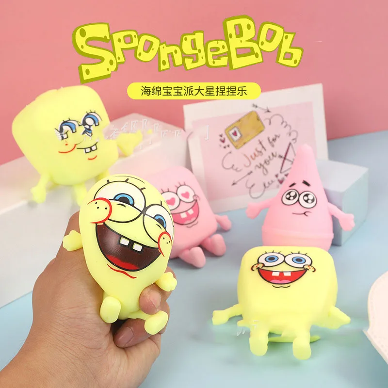 New model Anime SpongeBo SquarePants Squishy Toys Kawai Patrick Star Squishy Relief Stress Pushy Squeeze Fidget Toys Birthday
New model Anime SpongeBo SquarePants Squishy Toys Kawai Patrick Star Squishy Relief Stress Pushy Squeeze Fidget Toys Birthday