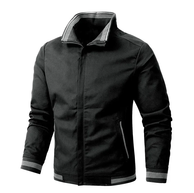 Male Casual Streetwear Stand Collar Men's Bomber Jacket Sports Coat Zipper Jacket Slim Fit Pilot Baseball Coats Men Clothing
Male Casual Streetwear Stand Collar Men's Bomber Jacket Sports Coat Zipper Jacket Slim Fit Pilot Baseball Coats Men Clothing