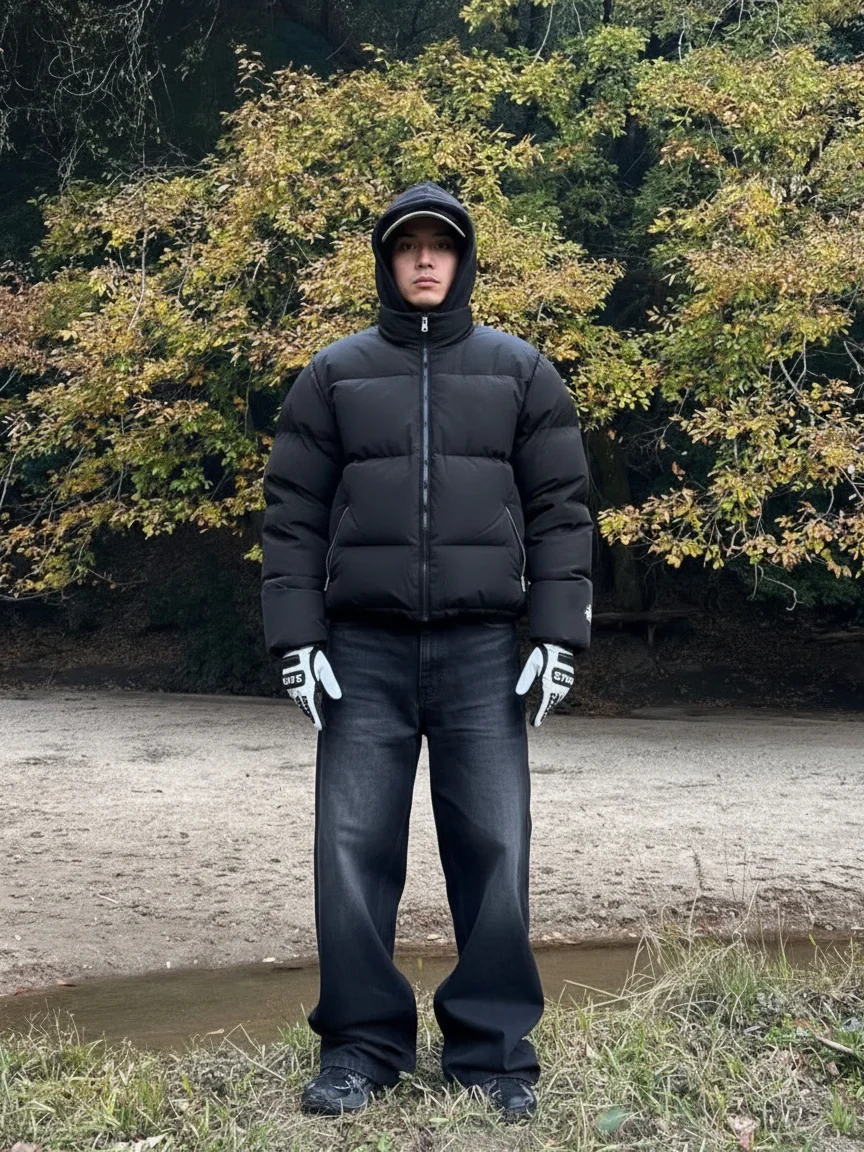Ha7MS ST HA7MS ST Fleece Lined Zipper Stand Collar down Jacket Ripstop Windproof Warmth Winter Men's Fashion Anti-static
Ha7MS ST HA7MS ST Fleece Lined Zipper Stand Collar down Jacket Ripstop Windproof Warmth Winter Men's Fashion Anti-static