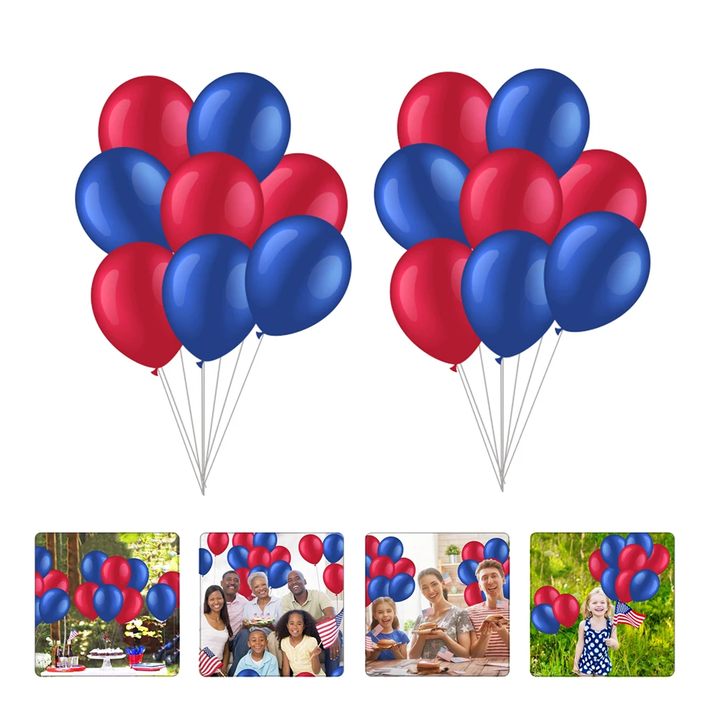 40pcs Balloons 12 Printed Balloon Decoration Inch Red Blue Latex Decorative Independence Day Patriotic Balloon
40pcs Balloons 12 Printed Balloon Decoration Inch Red Blue Latex Decorative Independence Day Patriotic Balloon