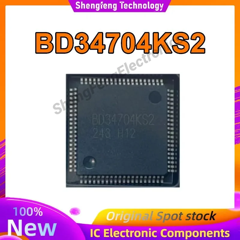 2PCS BD34704KS2 TQFP-80 Mxsyuan 100% New original
2PCS BD34704KS2 TQFP-80 Mxsyuan 100% New original