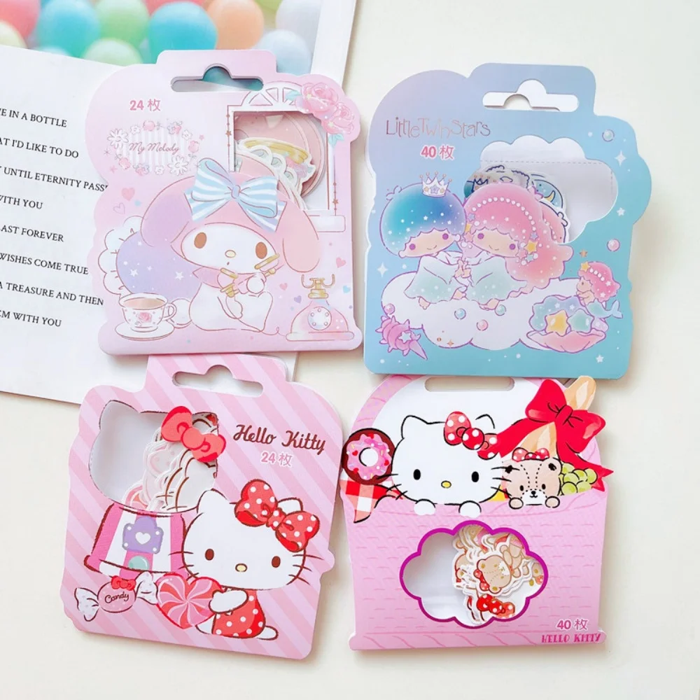 24/40Pcs Sanrio Hello Kitty Stickers Toys For Scrapbooks Water Mug Phones Journals Planners Decoration Decals Girl Birthday Gift
24/40Pcs Sanrio Hello Kitty Stickers Toys For Scrapbooks Water Mug Phones Journals Planners Decoration Decals Girl Birthday Gift