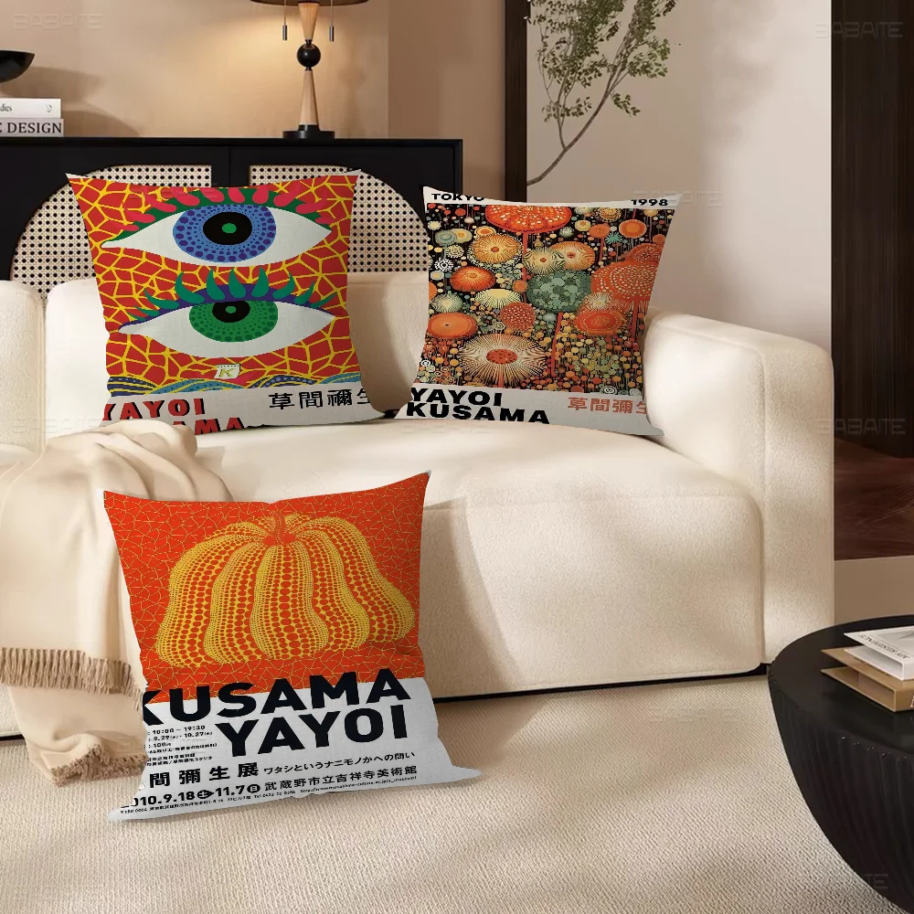 Yayoi Kusama Art Exhibition Pumpkin Flower Stitch Lucky Dragon pillow cover sofa cushion cover room decoration children gift
Yayoi Kusama Art Exhibition Pumpkin Flower Stitch Lucky Dragon pillow cover sofa cushion cover room decoration children gift
