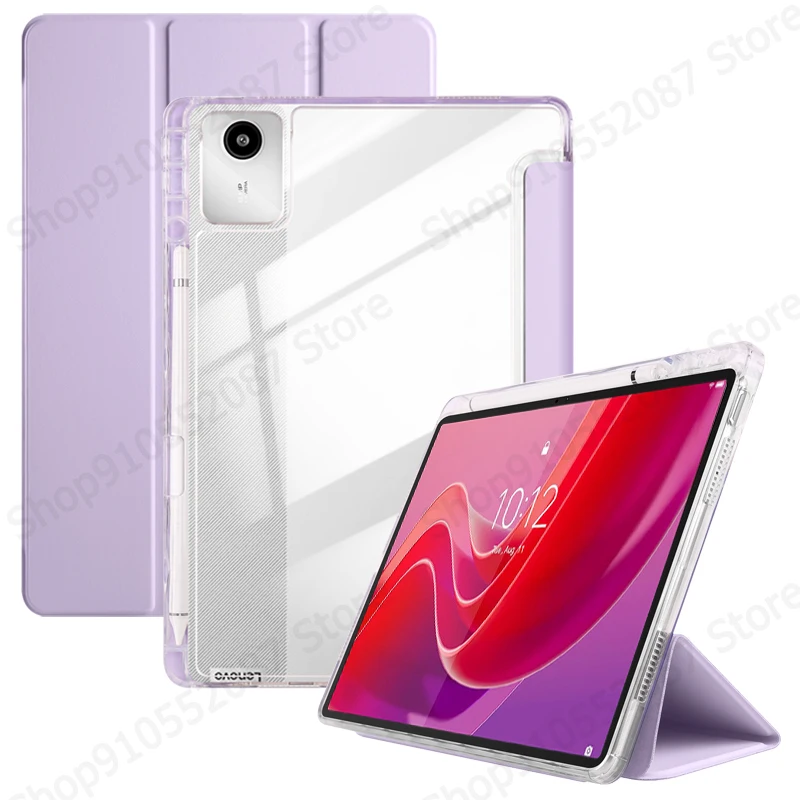 For Lenovo Tab M11 Case with Pencil Holder Acrylic Clear Back Hard Cover For Xiaoxin Pad 2024 Lenovo m11 Case tb330fu tb331fc
For Lenovo Tab M11 Case with Pencil Holder Acrylic Clear Back Hard Cover For Xiaoxin Pad 2024 Lenovo m11 Case tb330fu tb331fc