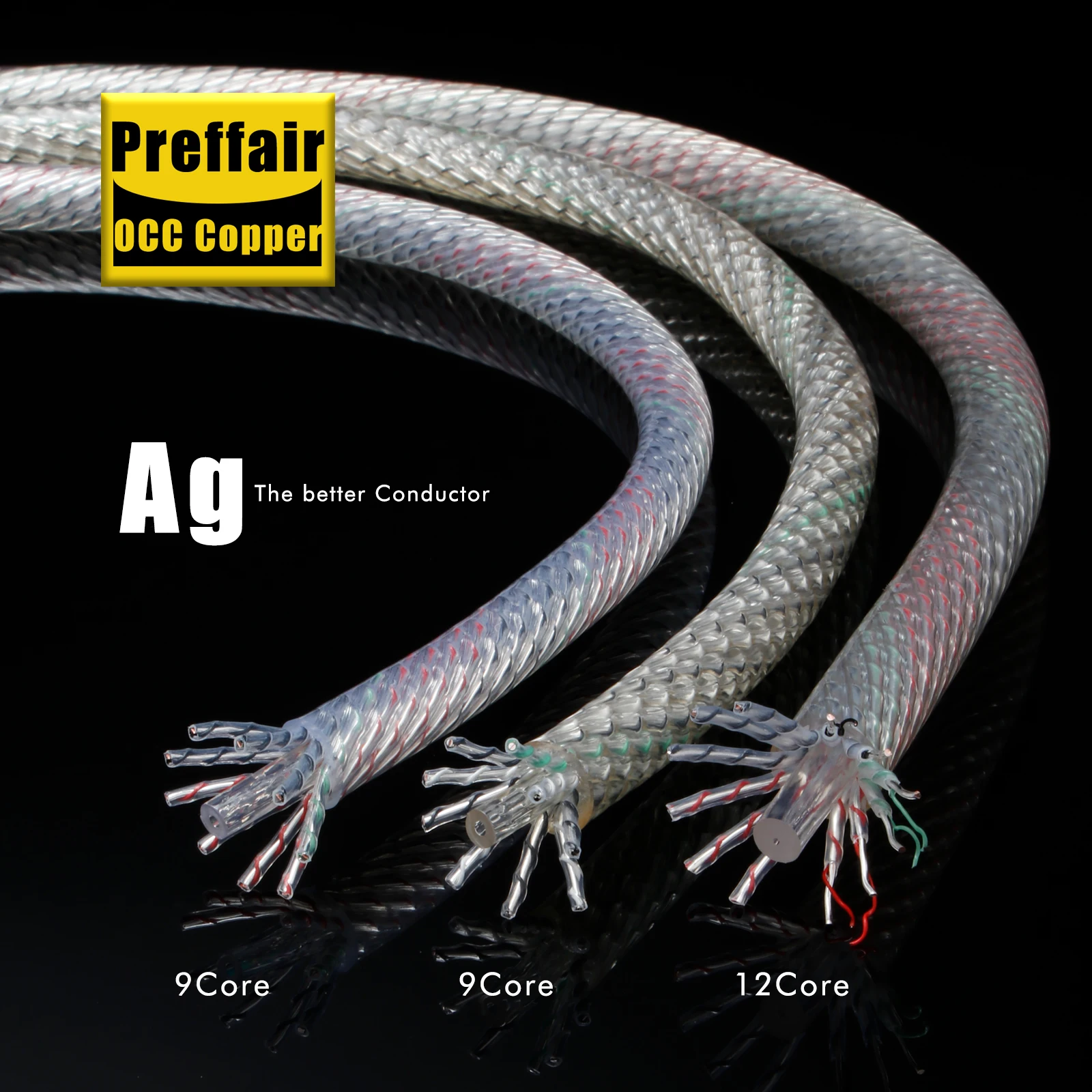 Кабель Preffair 12-жильный/9-жильный HiFi аудио, 7N OCC, посеребренный, безшумный, оптовая поставка, для усилителя мощности, DIY кабель питания
Кабель Preffair 12-жильный/9-жильный HiFi аудио, 7N OCC, посеребренный, безшумный, оптовая поставка, для усилителя мощности, DIY кабель питания