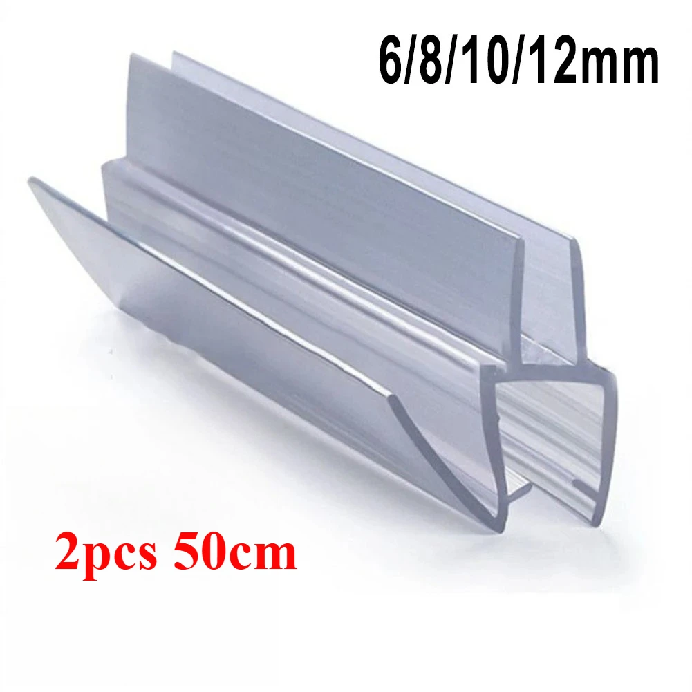 2pcs 50cm Transparent PVC Seal Gap 6/8/10/12mm Window Door Weatherstrip Bath Shower Screen Door Seal Strip
2pcs 50cm Transparent PVC Seal Gap 6/8/10/12mm Window Door Weatherstrip Bath Shower Screen Door Seal Strip