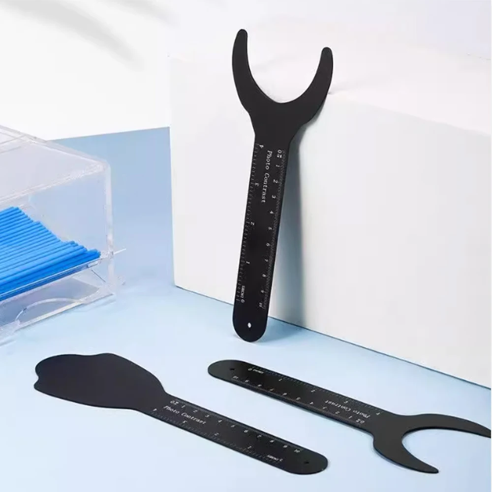 Dental Orthodontic Black Background Board for Intraoral Photography with Scale Mark Cheek Retractor Autoclavable Tool
Dental Orthodontic Black Background Board for Intraoral Photography with Scale Mark Cheek Retractor Autoclavable Tool