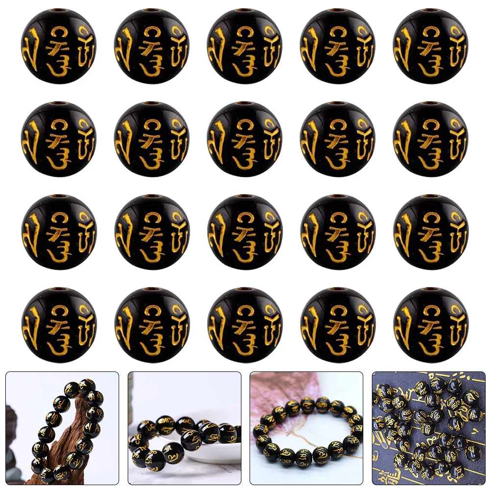 200 Pcs Charms Six Character Beads Chinese Amulet Yoga Acrylic Jewelry Making Findings
200 Pcs Charms Six Character Beads Chinese Amulet Yoga Acrylic Jewelry Making Findings
