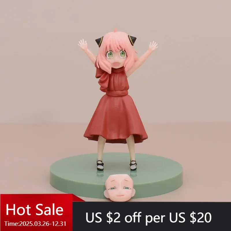 Anime Character SPY X FAMILY Anya Forger Interchangeable Head Car Ornament Home Decoration Crafts Small Figurines & Miniatures
Anime Character SPY X FAMILY Anya Forger Interchangeable Head Car Ornament Home Decoration Crafts Small Figurines & Miniatures