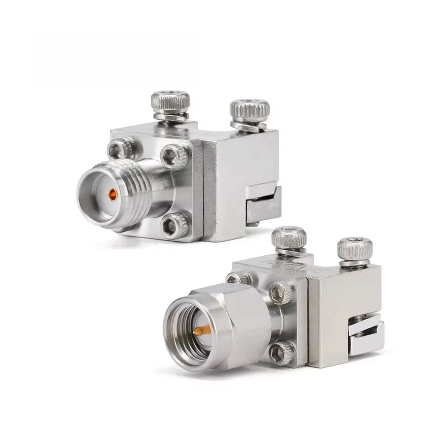 SMA Connectors for Printed Circuit Board DC 26.5ghz RF Connectors with 0.3mm Center Pin Diameter Solderless Brass End Emission
SMA Connectors for Printed Circuit Board DC 26.5ghz RF Connectors with 0.3mm Center Pin Diameter Solderless Brass End Emission
