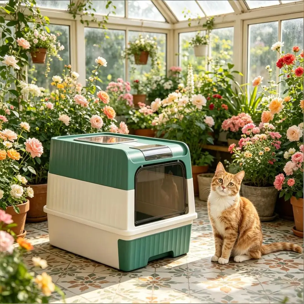 Fully Enclosed Litter Box,Compact Cat Litter Box,Pet Litter Box
Fully Enclosed Litter Box,Compact Cat Litter Box,Pet Litter Box