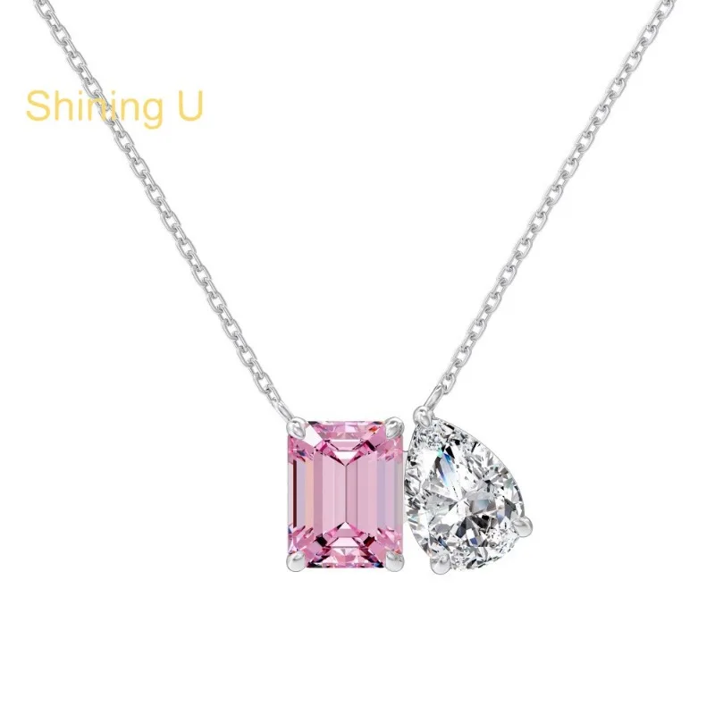 Сверкающий ювелирный набор из стерлингового серебра 925 пробы с розовым жемчугом: колье, серьги, кольцо для женщин. Изысканные украшения для помолвки.
Сверкающий ювелирный набор из стерлингового серебра 925 пробы с розовым жемчугом: колье, серьги, кольцо для женщин. Изысканные украшения для помолвки.