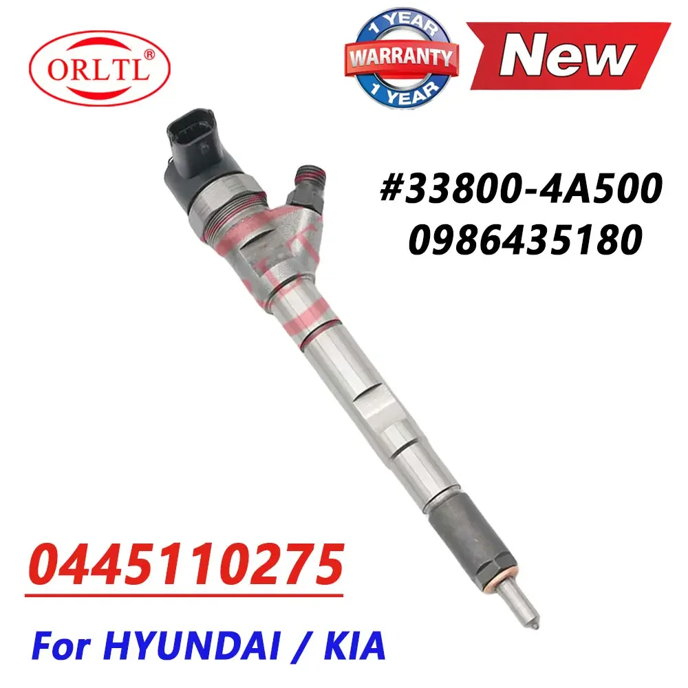 338004A500 0445110275 Diesel Injector Nozzle 0445 110 275 for the Hyundai Kia Sorento 2.5L D4CB 16V SOHC CRDi 33800 4A500
338004A500 0445110275 Diesel Injector Nozzle 0445 110 275 for the Hyundai Kia Sorento 2.5L D4CB 16V SOHC CRDi 33800 4A500