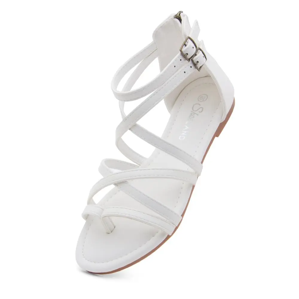 Gladiator Sandals for Women – Strappy Flat Sandals with Ankle Strap & Back Zipper | Fisherman Thong Strappy Style for Walkin
Gladiator Sandals for Women – Strappy Flat Sandals with Ankle Strap & Back Zipper | Fisherman Thong Strappy Style for Walkin