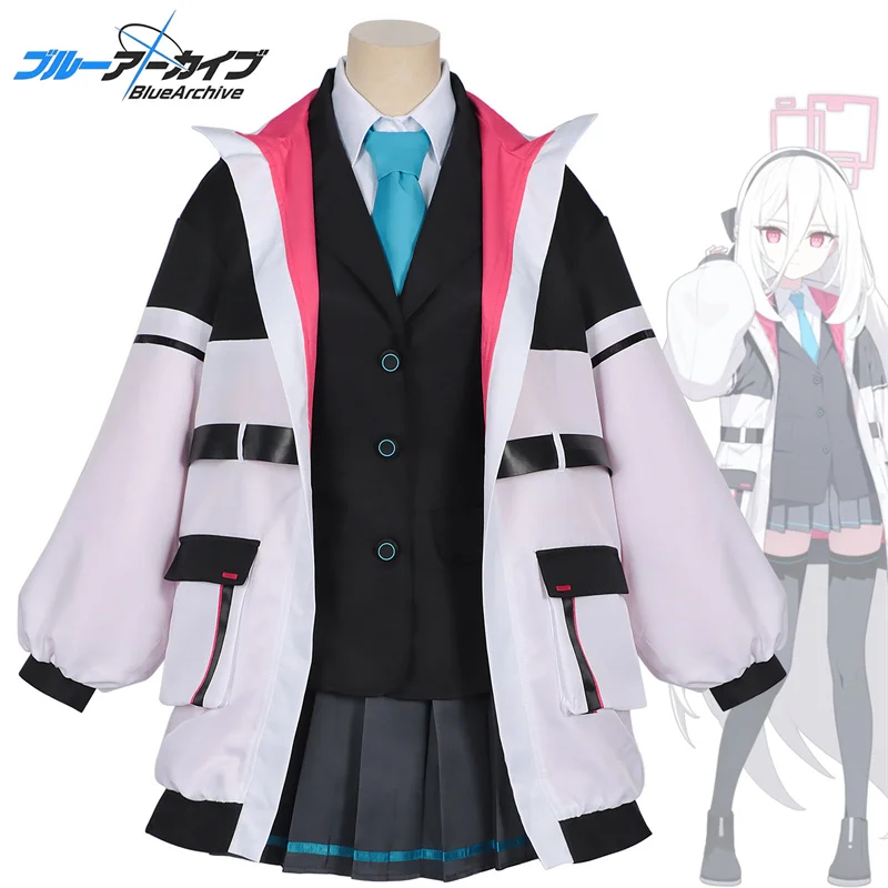 Game Blue Archive Kei Cosplay Costume Cost Skirt For Women Adult Halloween Jk Jacket Suit Stage Performance Role Play Outfits
Game Blue Archive Kei Cosplay Costume Cost Skirt For Women Adult Halloween Jk Jacket Suit Stage Performance Role Play Outfits