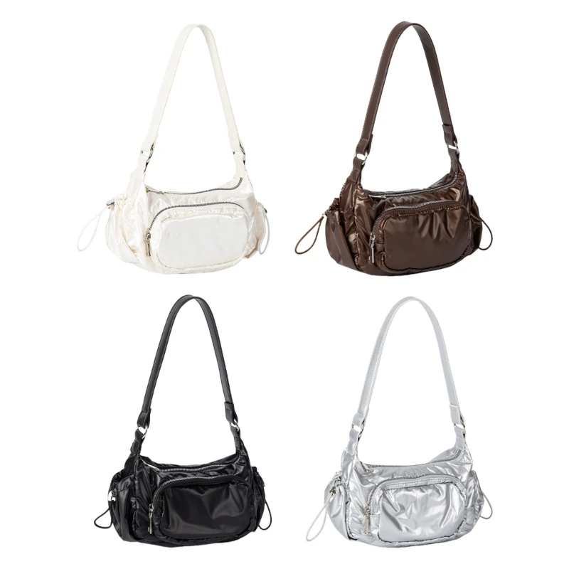 Women PU Leather Shoulder Bag Trend Handbag Aesthetic Armpit Bag for Everyday E74B
Women PU Leather Shoulder Bag Trend Handbag Aesthetic Armpit Bag for Everyday E74B