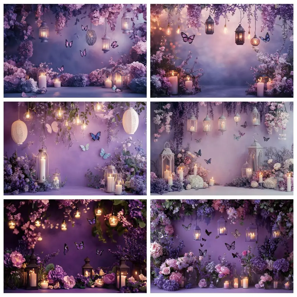 Purple Flowers Butterfly Photography Background Baby Shower Decor Kids Birthday Party Wedding Pregnant Portrait Photo Backdrop
Purple Flowers Butterfly Photography Background Baby Shower Decor Kids Birthday Party Wedding Pregnant Portrait Photo Backdrop