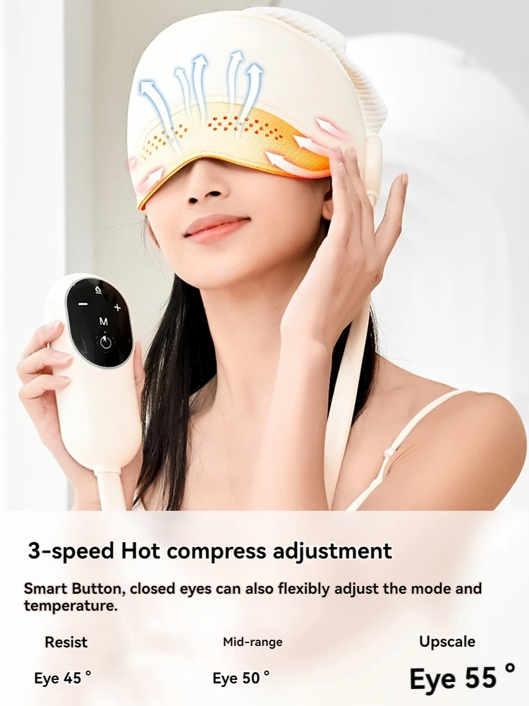 Smart Airbag Head Massager Graphene Heating & Eye Warm Compress Function Airbag Kneading Relaxation Improves Sleep Relieves Stre
Smart Airbag Head Massager Graphene Heating & Eye Warm Compress Function Airbag Kneading Relaxation Improves Sleep Relieves Stre