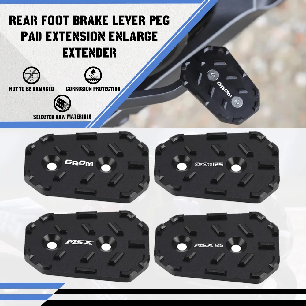 Grom125 MSX125 SF MONKEY 125 2025 Anti Skid Pedal Brake Pedal Enlarger For Honda MSX 125 Grom 125 125SF Z125 MSX125SF 2013-2024
Grom125 MSX125 SF MONKEY 125 2025 Anti Skid Pedal Brake Pedal Enlarger For Honda MSX 125 Grom 125 125SF Z125 MSX125SF 2013-2024