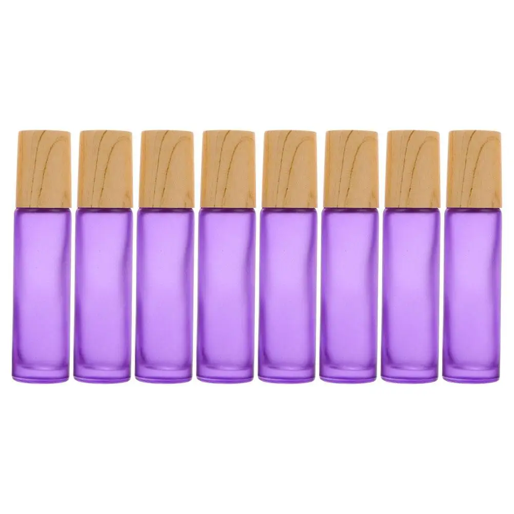 8Pcs Wooden Glass Bottles Travel Size Refillable Roller Perfume Oil Storage Essential Containers Empty Applicator
8Pcs Wooden Glass Bottles Travel Size Refillable Roller Perfume Oil Storage Essential Containers Empty Applicator