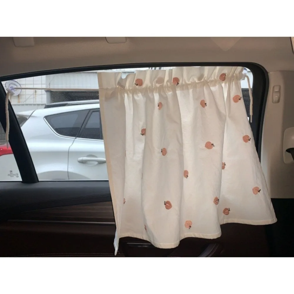 Sun Protection Sunshade Car Curtain Kawaii Embroidered Bear Cart Accessories Suction Cup Curtain for Children
Sun Protection Sunshade Car Curtain Kawaii Embroidered Bear Cart Accessories Suction Cup Curtain for Children
