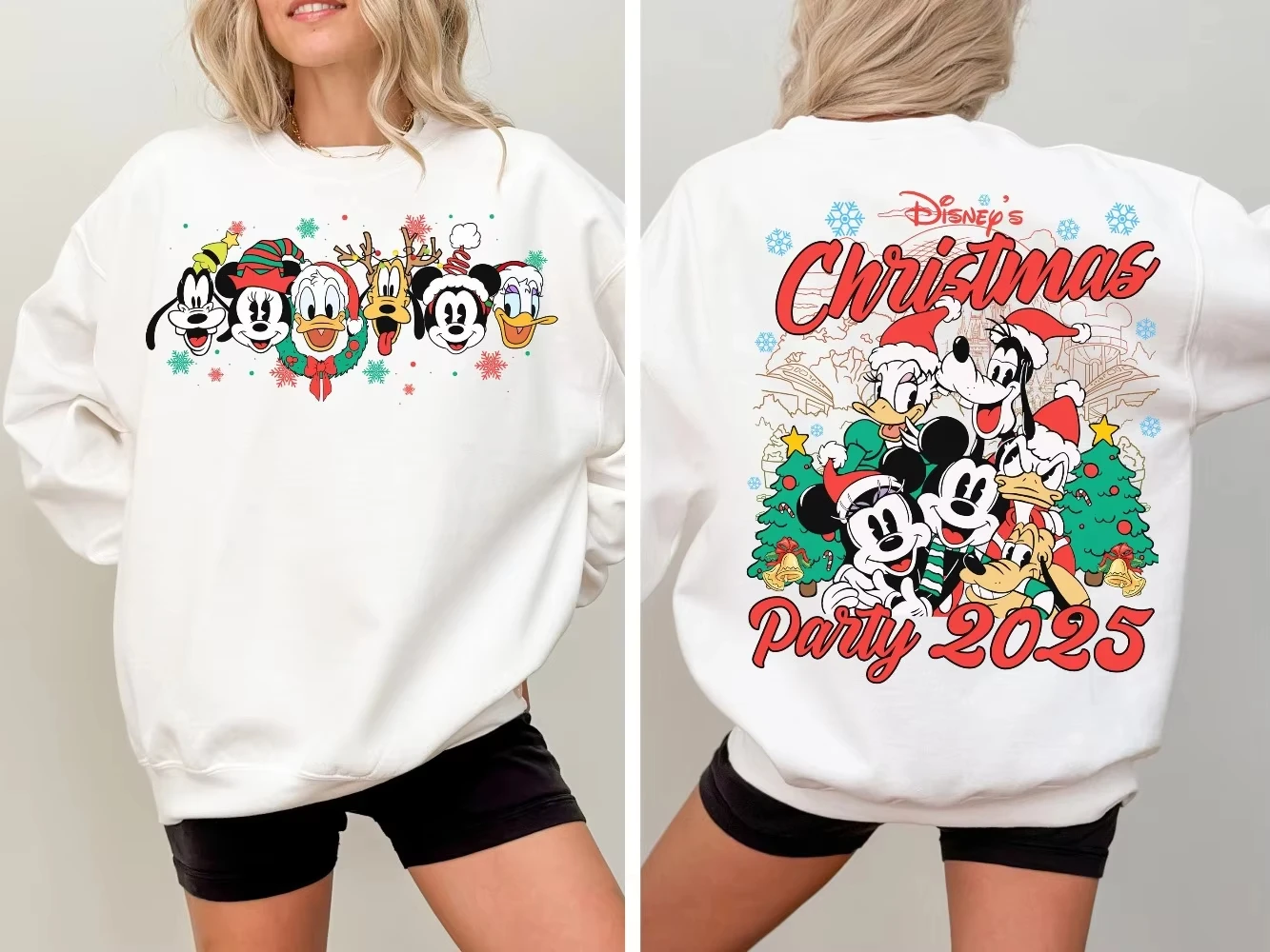 Disney 2025 Christmas Party With Mickey Family Boys Girls Crewneck Pullover Sweatshirt Comfy Relaxed-Fit Plus Size Autumn Winter
Disney 2025 Christmas Party With Mickey Family Boys Girls Crewneck Pullover Sweatshirt Comfy Relaxed-Fit Plus Size Autumn Winter