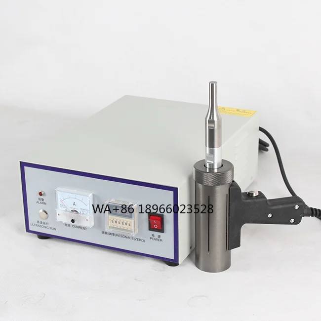 Portable Handheld Ultrasonic Welder Easy to Operate Retail Plastic Spot Welder
Portable Handheld Ultrasonic Welder Easy to Operate Retail Plastic Spot Welder