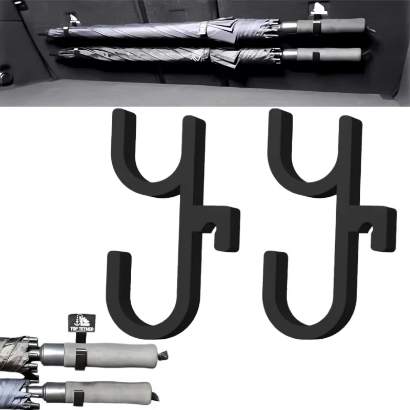 2Pcs Car Umbrella Hook Trunk Umbrella Holder Suitable for Any Cars with No-Drill Installation Plant Towel Holder Auto Internal
2Pcs Car Umbrella Hook Trunk Umbrella Holder Suitable for Any Cars with No-Drill Installation Plant Towel Holder Auto Internal
