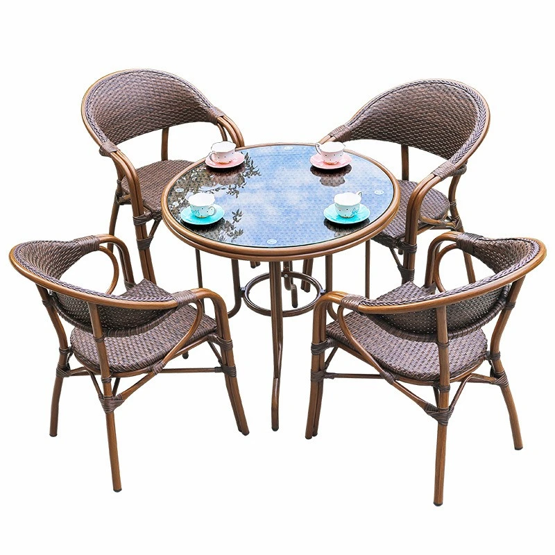 Rattan chair three-piece villa home balcony small table and chair indoor and outdoor coffee table combination
Rattan chair three-piece villa home balcony small table and chair indoor and outdoor coffee table combination