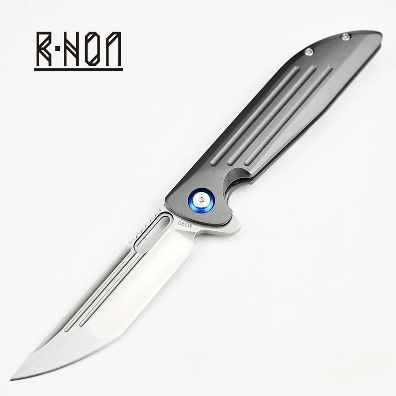 RHON M390 Powder Steel EDC Knife Razor Sharp 3.26 inch Blade Titanium Handle Outdoor Camping Portable Hunting Folding Knives
RHON M390 Powder Steel EDC Knife Razor Sharp 3.26 inch Blade Titanium Handle Outdoor Camping Portable Hunting Folding Knives