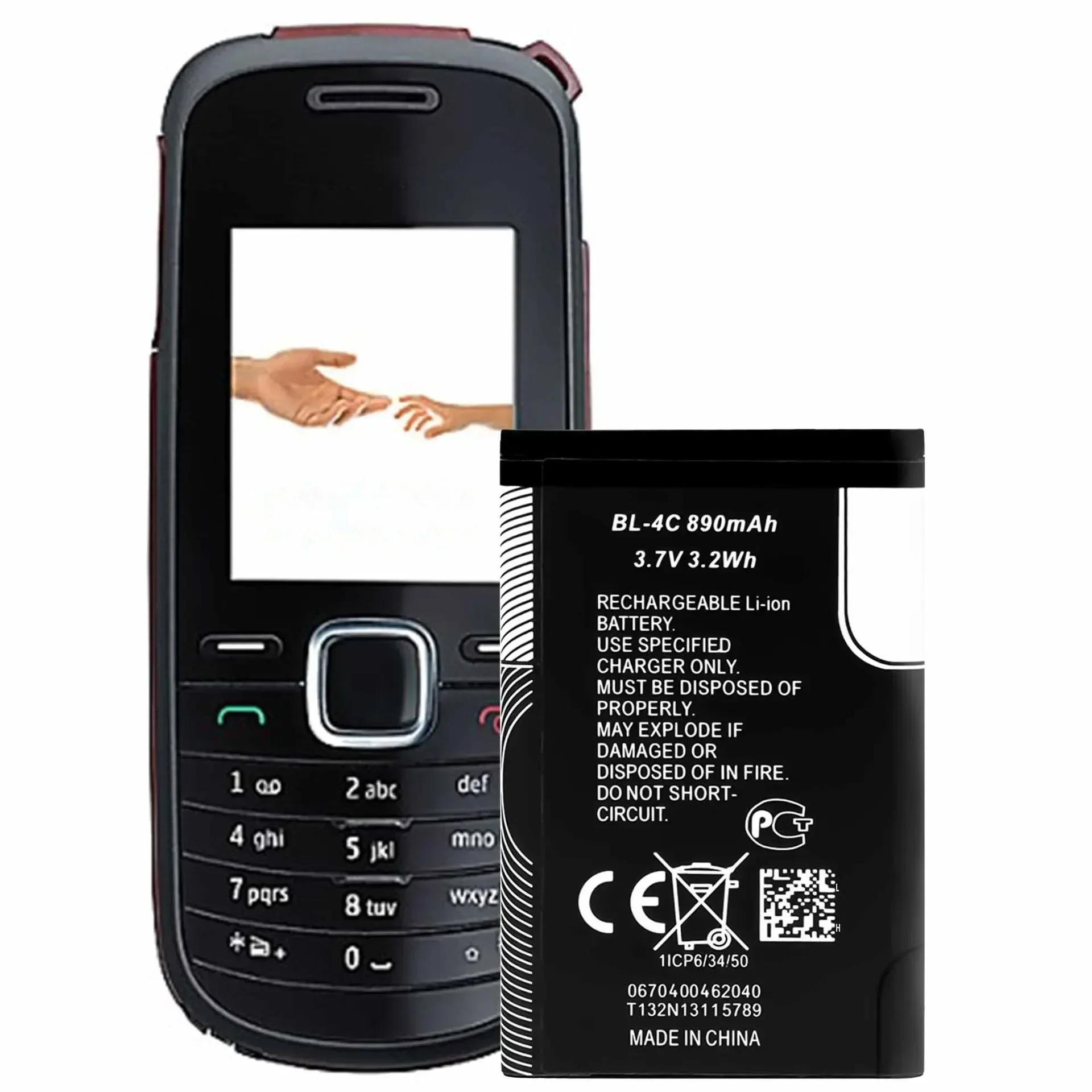 890mAh High Quality Replacement Battery For Nokia BL-4C Mobile Phone 5100 6100 1202 1265 1325 Built-in New Battery
890mAh High Quality Replacement Battery For Nokia BL-4C Mobile Phone 5100 6100 1202 1265 1325 Built-in New Battery