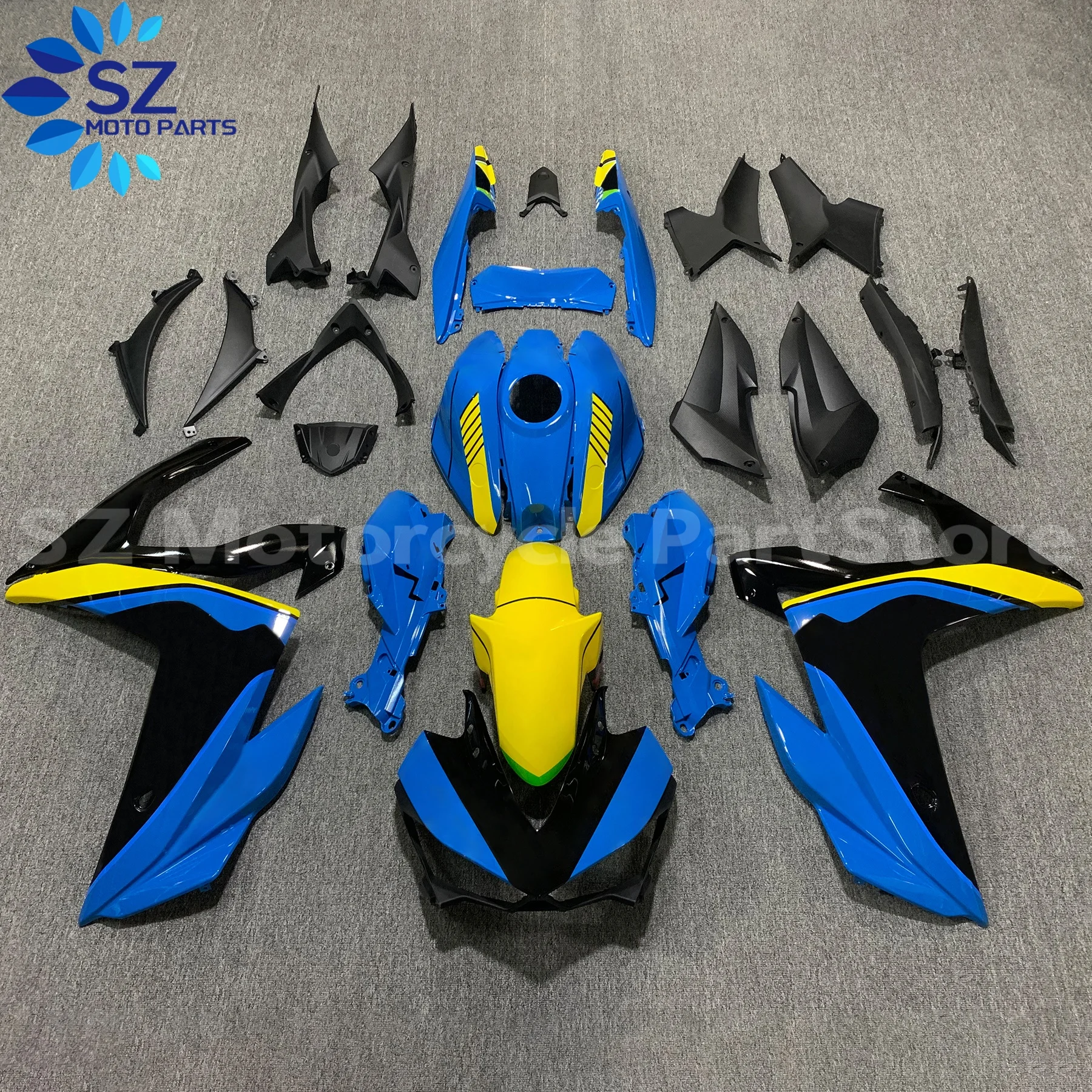 Fairings fit for Yamaha YZF R3 R25 14 15 16 17 18 Motorcycle Plastic Fairing Kit 2014 2015 2016 2017 2018
Fairings fit for Yamaha YZF R3 R25 14 15 16 17 18 Motorcycle Plastic Fairing Kit 2014 2015 2016 2017 2018