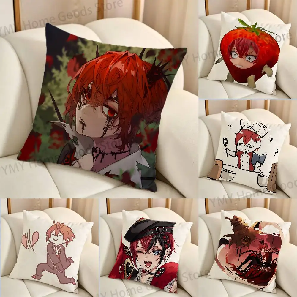 Strawberry-red Hair R-Riddle Rosehearts Print Throw Pillow Cover Square Cushion Case for Living Room Bedroom Decor
Strawberry-red Hair R-Riddle Rosehearts Print Throw Pillow Cover Square Cushion Case for Living Room Bedroom Decor