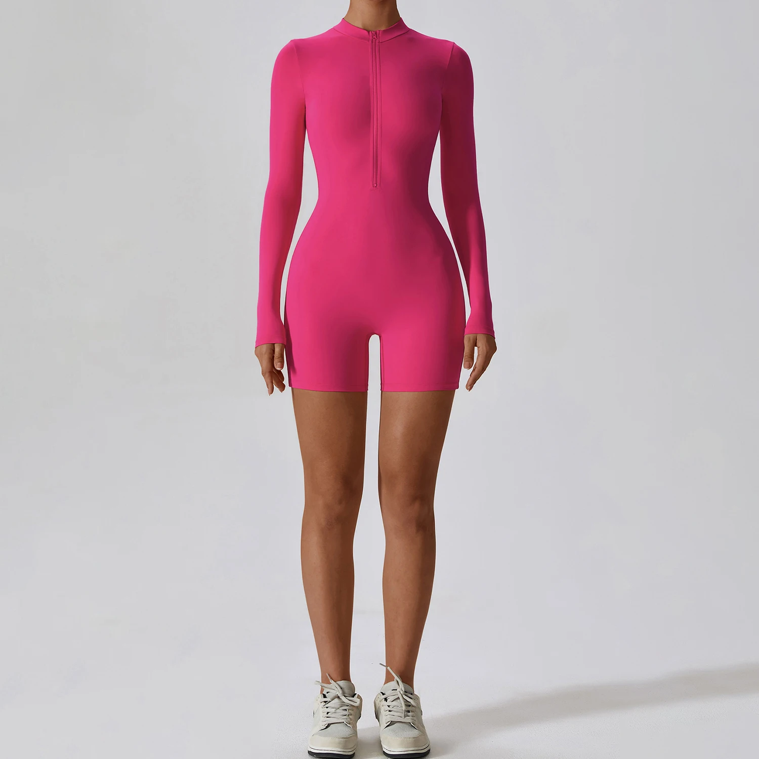 Yoga Long Sleeve Bodysuit Zipper Dance Fitness Exercise Quick Dry Sportswear Sexy Tight Stretchy Soft Workout Yoga Clothes Women
Yoga Long Sleeve Bodysuit Zipper Dance Fitness Exercise Quick Dry Sportswear Sexy Tight Stretchy Soft Workout Yoga Clothes Women