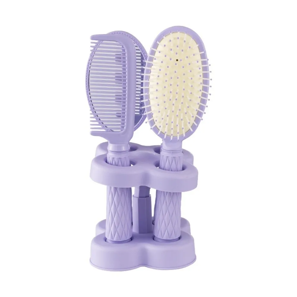 4Pcs Grooming Hair Comb Set Anti-static Non-slip Massage Comb with Makeup Mirror Styling Salon Air Cushion Hair Comb
4Pcs Grooming Hair Comb Set Anti-static Non-slip Massage Comb with Makeup Mirror Styling Salon Air Cushion Hair Comb