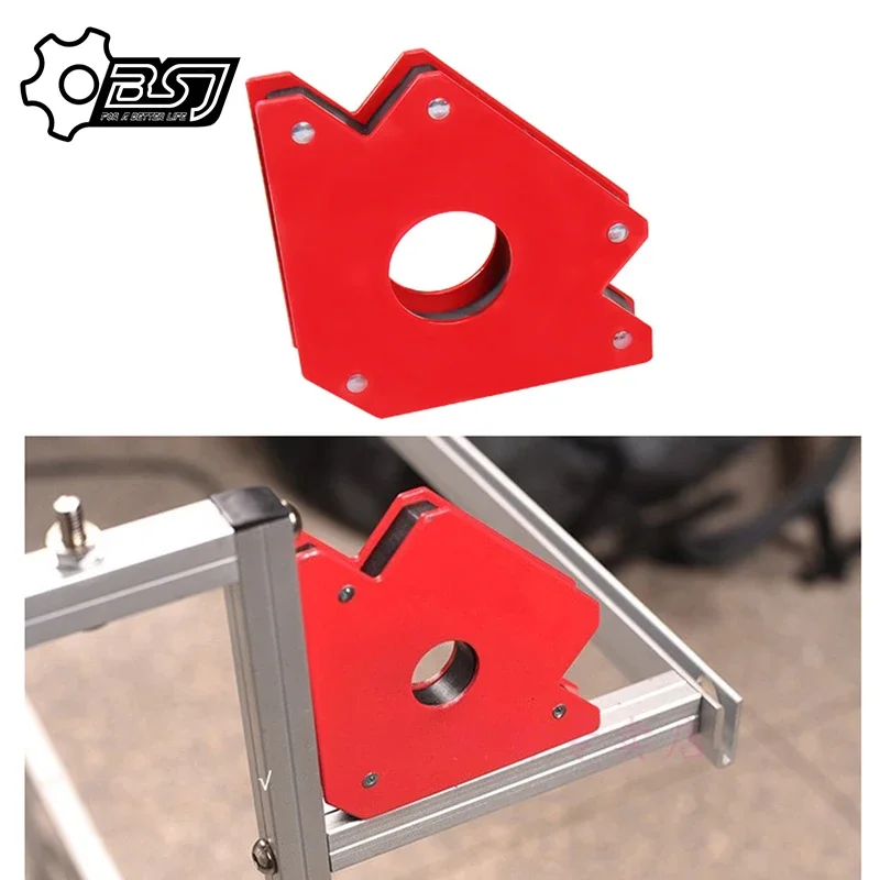 50LBS Angle Soldering Locator Strong Magnetic Welding Corner Holder Positioner Soldering Locator Welding Tool Accessories
50LBS Angle Soldering Locator Strong Magnetic Welding Corner Holder Positioner Soldering Locator Welding Tool Accessories