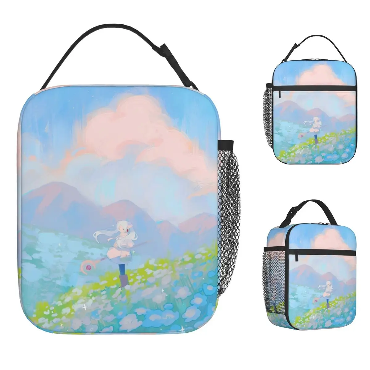 Сумка для обеда Sousou No Frieren, популярная аниме, винтажная коробка для завтрака, школьная портативная термосумка на молнии для взрослых, сумка-холодильник
Сумка для обеда Sousou No Frieren, популярная аниме, винтажная коробка для завтрака, школьная портативная термосумка на молнии для взрослых, сумка-холодильник