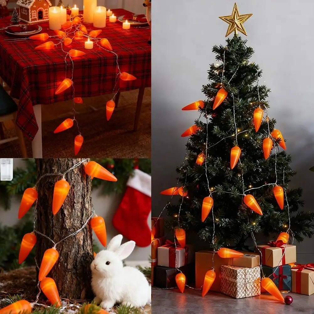 Easter Egg LED String Lights 1.5M 10Lights Battery Power Cute Carrot Chick Crack For Spring Easter Birthday Party Decoration
Easter Egg LED String Lights 1.5M 10Lights Battery Power Cute Carrot Chick Crack For Spring Easter Birthday Party Decoration