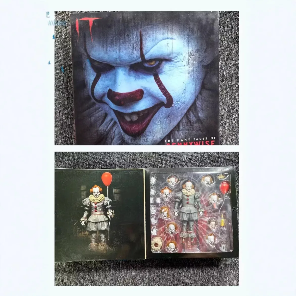 NECA Pennywise It 7 Inch Deluxe Articulated Action Figure Collectible Model Desktop Ornament For Horror Movie Adult Collectors
NECA Pennywise It 7 Inch Deluxe Articulated Action Figure Collectible Model Desktop Ornament For Horror Movie Adult Collectors