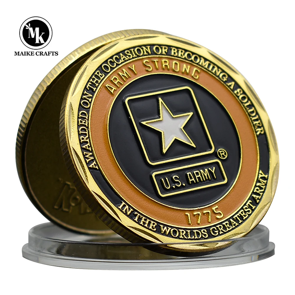 United States Army Coin 1775 in The World Greatest Army Challenge Coin Commemorative Gifts Home Decoration
United States Army Coin 1775 in The World Greatest Army Challenge Coin Commemorative Gifts Home Decoration