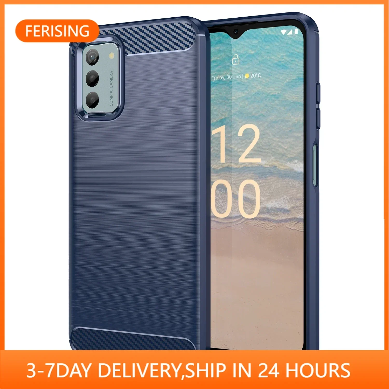 FERISING Case For Nokia G21 G22 G42 G310 G11 Case Silicone TPU Carbon Cover for Nokia G11 G21 G22 G310 G42 Funda Capas Coque
FERISING Case For Nokia G21 G22 G42 G310 G11 Case Silicone TPU Carbon Cover for Nokia G11 G21 G22 G310 G42 Funda Capas Coque