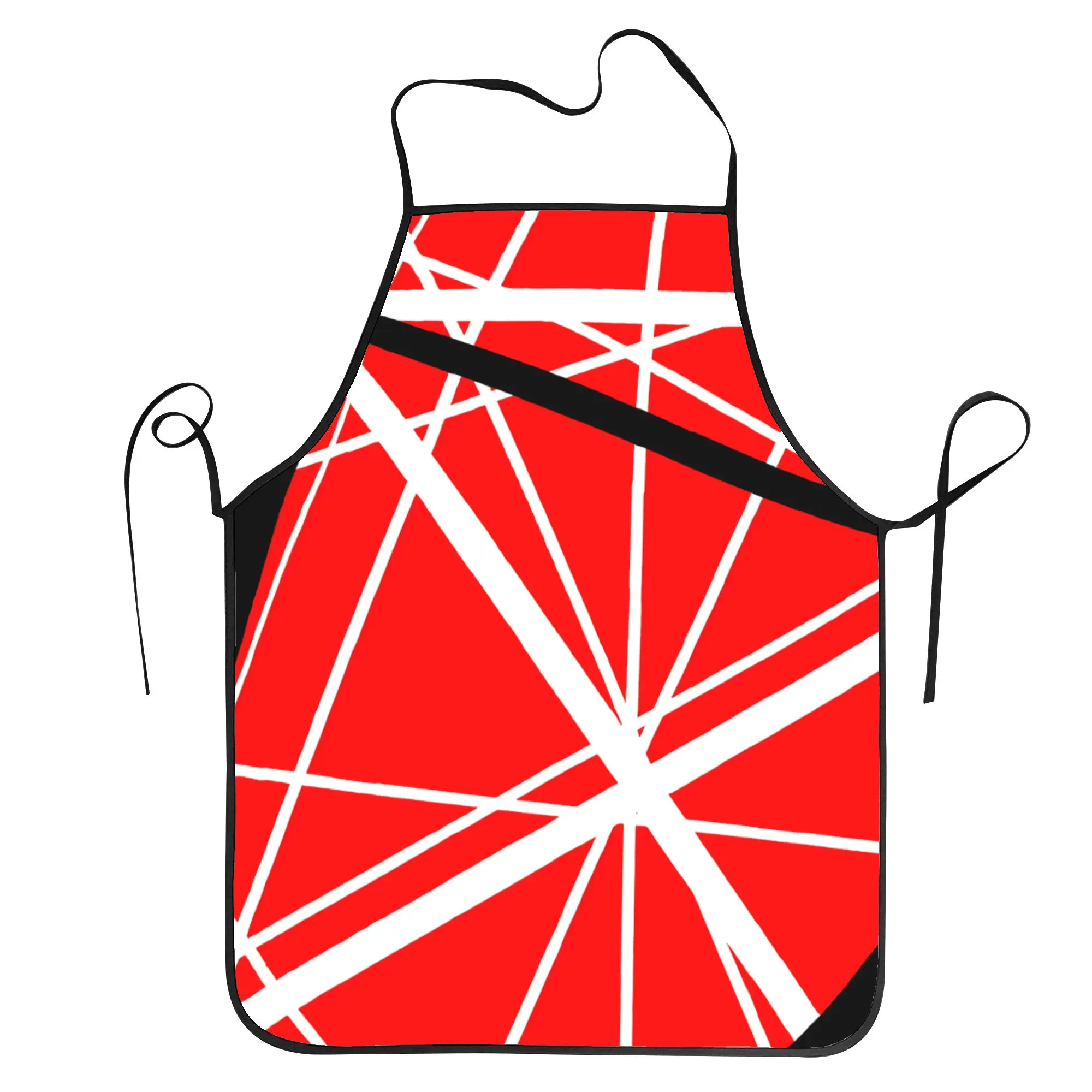 Van Halen Abstract Red With Black White Lines Apron Cleaning Custom Kitchen Accessories Barber Barbecue Aprons without Pocket
Van Halen Abstract Red With Black White Lines Apron Cleaning Custom Kitchen Accessories Barber Barbecue Aprons without Pocket