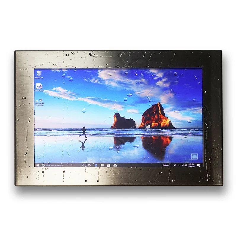 12-дюймовый полностью герметичный водонепроницаемый сенсорный экран IP67, моноблок из нержавеющей стали 304, панельный ПК, 1000 нит, емкостный сенсорный экран с антибликовым покрытием 
12-дюймовый полностью герметичный водонепроницаемый сенсорный экран IP67, моноблок из нержавеющей стали 304, панельный ПК, 1000 нит, емкостный сенсорный экран с антибликовым покрытием