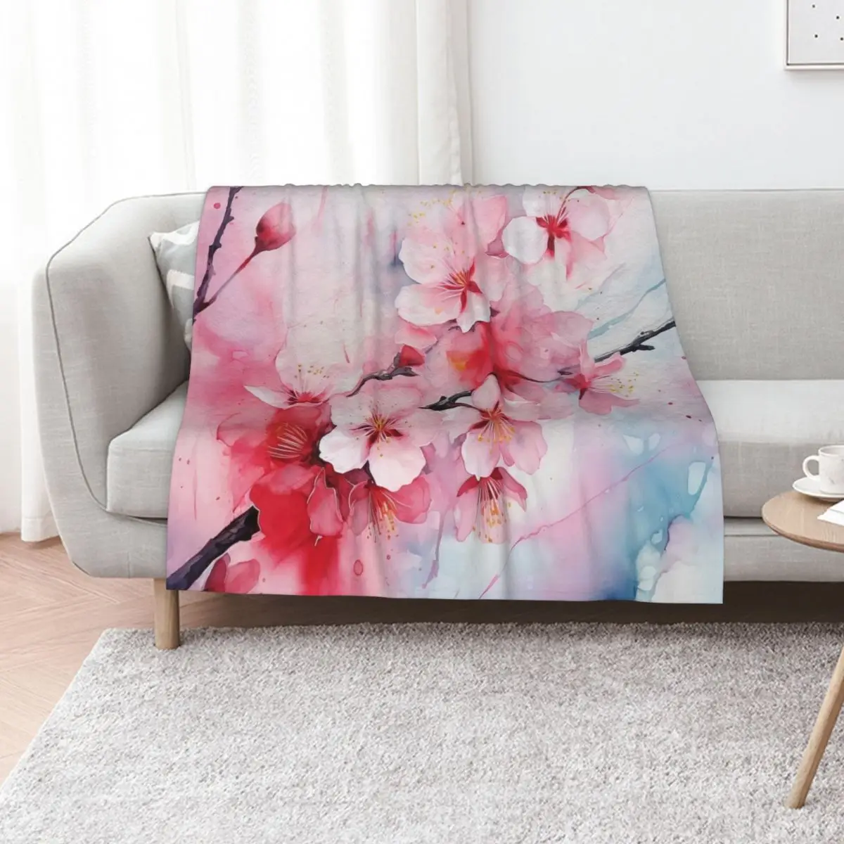 Sakura Reverie: Abstract Watercolor Art for Floral Enthusiasts Throw Blanket anime Winter beds Plaid on the sofa Single Blankets
Sakura Reverie: Abstract Watercolor Art for Floral Enthusiasts Throw Blanket anime Winter beds Plaid on the sofa Single Blankets