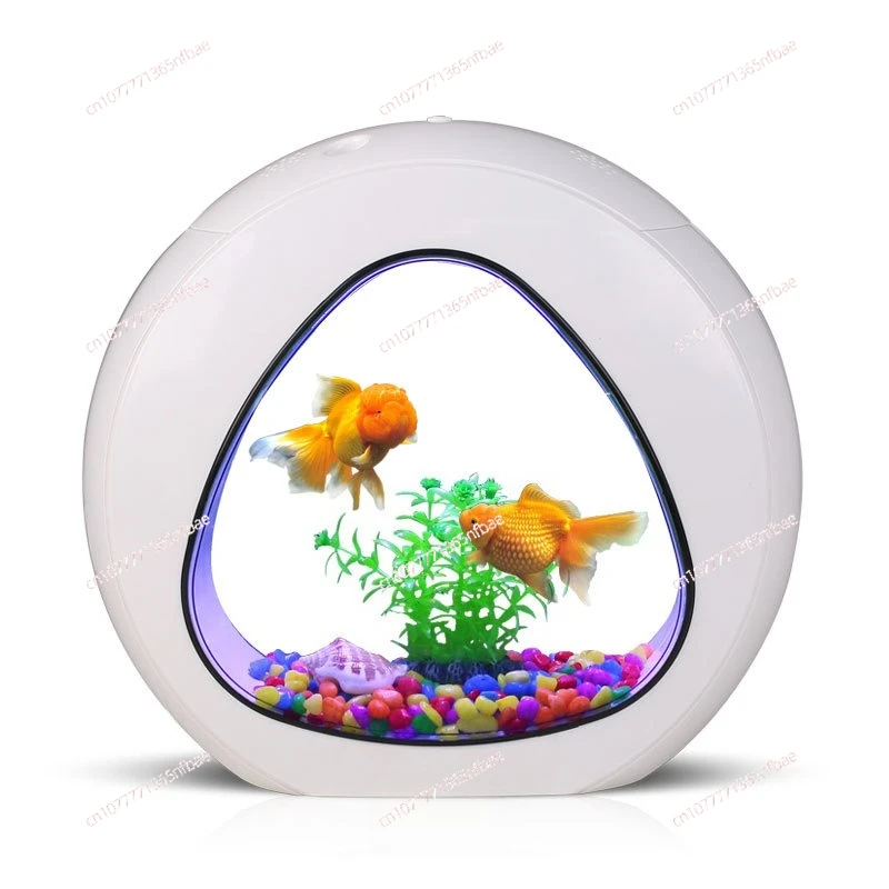 Creative desktop fish tank, aquarium small ornamental goldfish tank, ecological acrylic fish tank
Creative desktop fish tank, aquarium small ornamental goldfish tank, ecological acrylic fish tank
