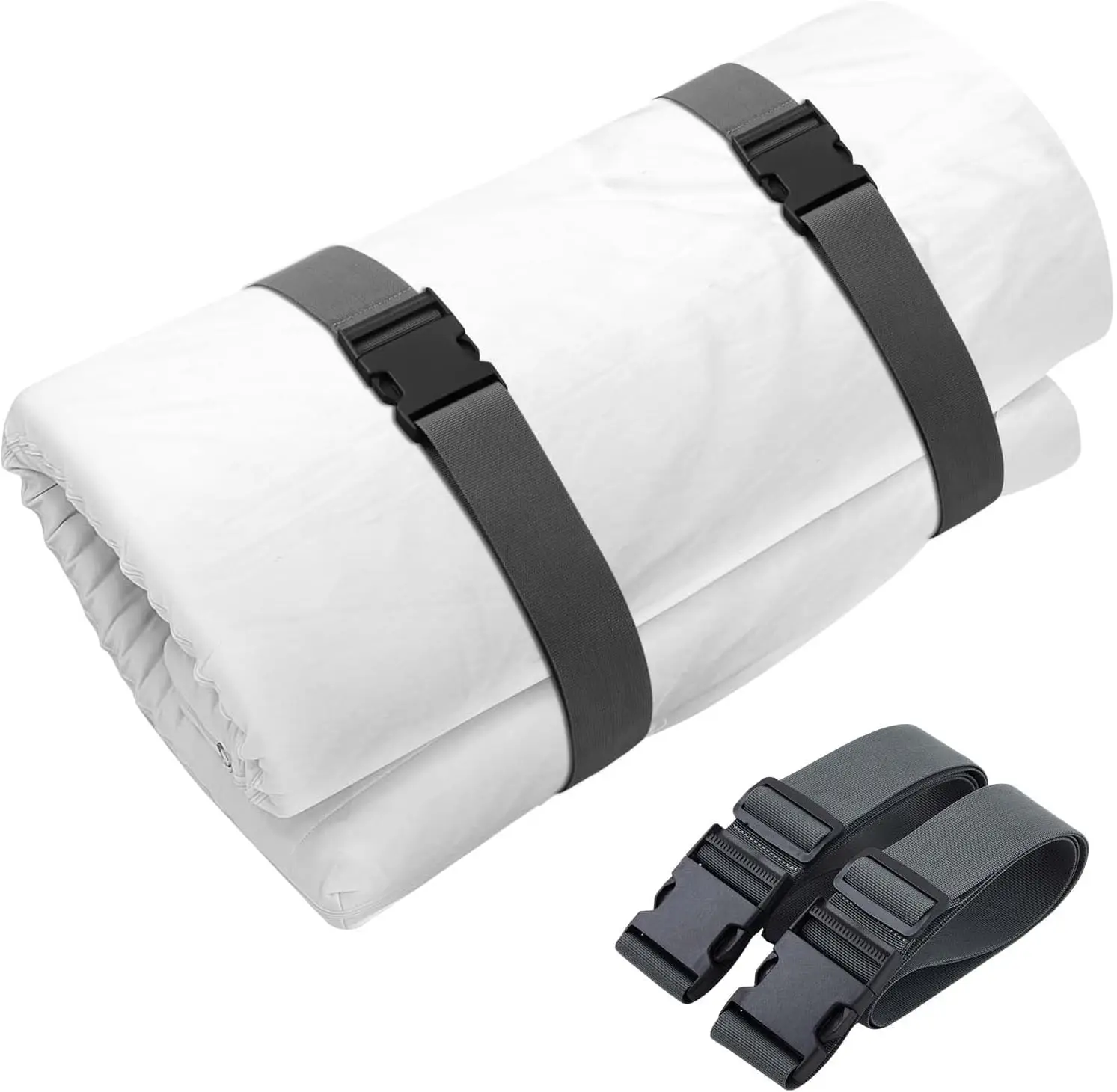 Регулируемые ремни для матрасов, 2 шт. в комплекте, с пряжками для перемещения и хранения, темно-серые
Регулируемые ремни для матрасов, 2 шт. в комплекте, с пряжками для перемещения и хранения, темно-серые