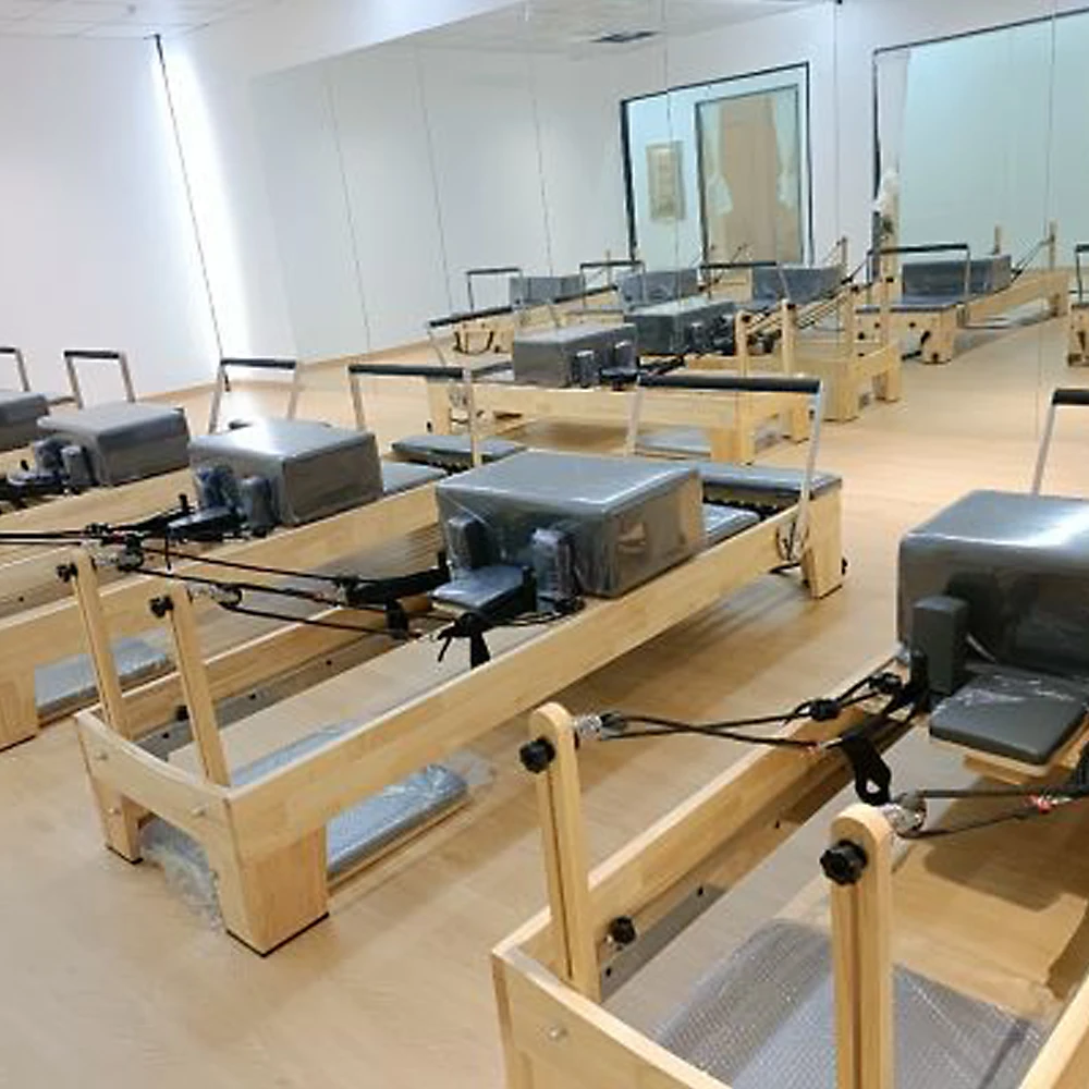 Oak Wood Pilates Core Bed Professional Equipment Suitable for Commercial and Home Fitness Studios for Yoga Exercises
Oak Wood Pilates Core Bed Professional Equipment Suitable for Commercial and Home Fitness Studios for Yoga Exercises