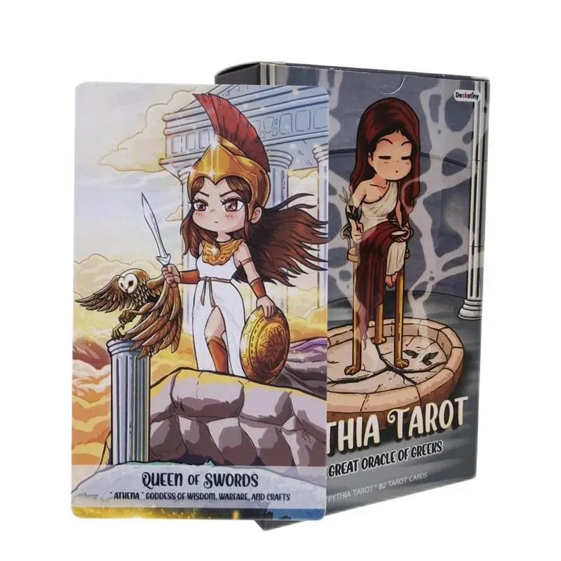 New Tarot Cards Pythia Tarot Cards For Beginners With 4 Extra Cards Tarot Deck With Manual Fortune Telling Divination Board Game
New Tarot Cards Pythia Tarot Cards For Beginners With 4 Extra Cards Tarot Deck With Manual Fortune Telling Divination Board Game
